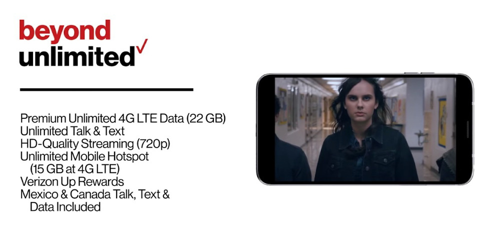 verizon beyond unlimited plan