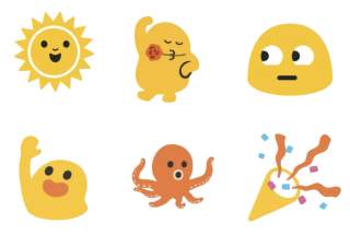 Google Brings Back Blob Emoji, Available as Stickers for Gboard and Android Messages