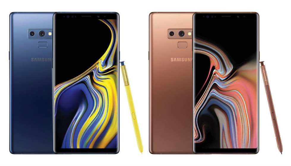Note 9 Colors