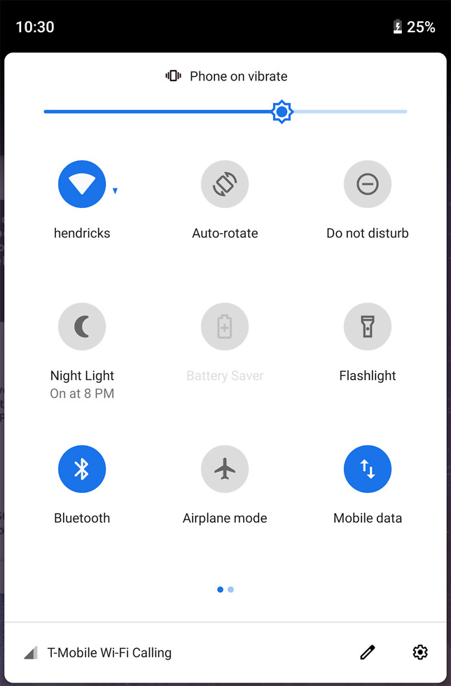 android p dp4 notif change