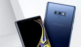 Here is the Galaxy Note 9