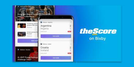 theScore Becomes Sports Provider of Bixby