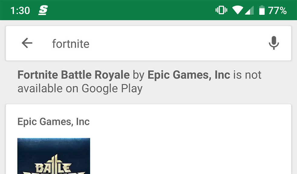Fortnite Google Play