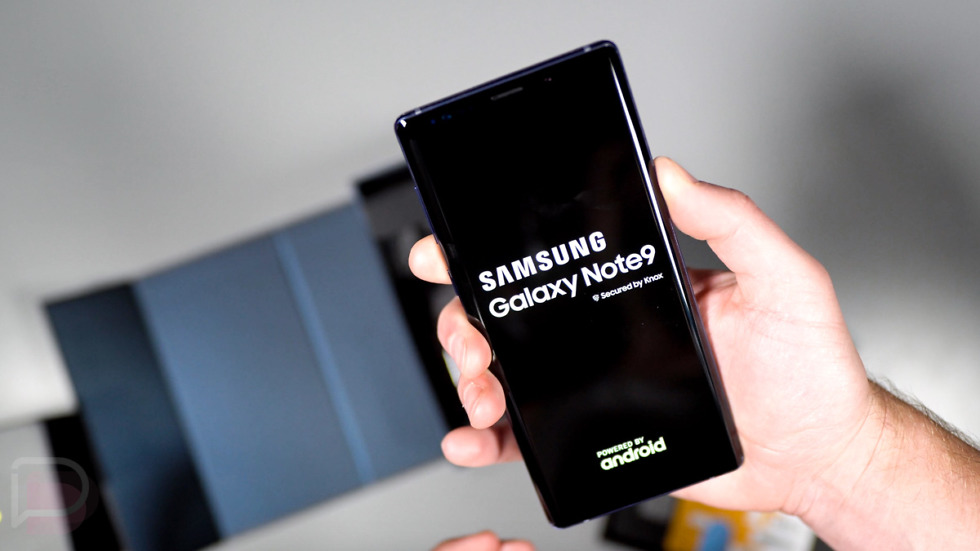 Galaxy Note 9 Unboxing