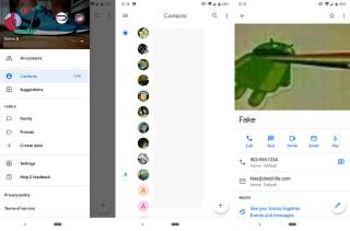 Google Contacts Gets a Fresh Coat of White Paint