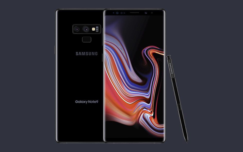 Galaxy Note 9 in Black Finally Arrives, Silver Model Too