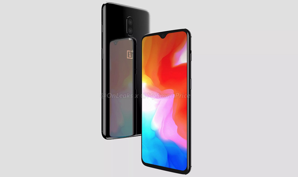 OnePlus 6T CAD Render