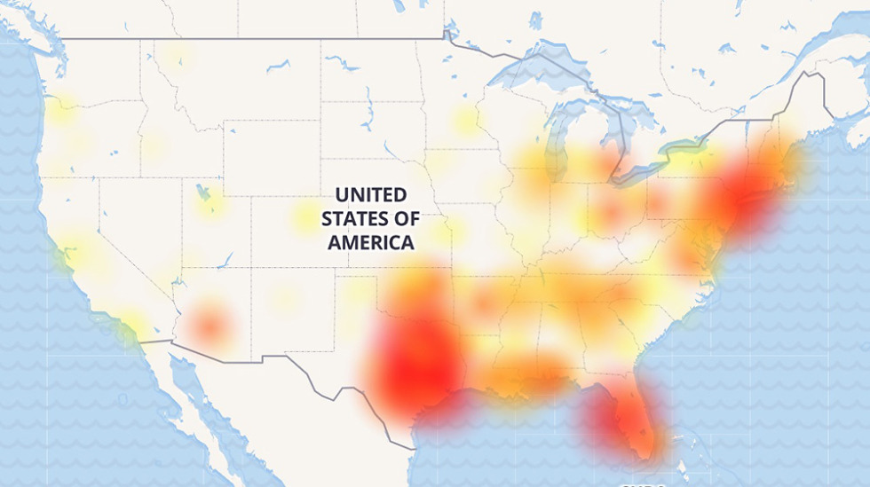 Verizon Outage Texas, Florida