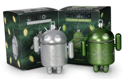 Dead Zebra’s Android Mini Tree Ornaments Now Available