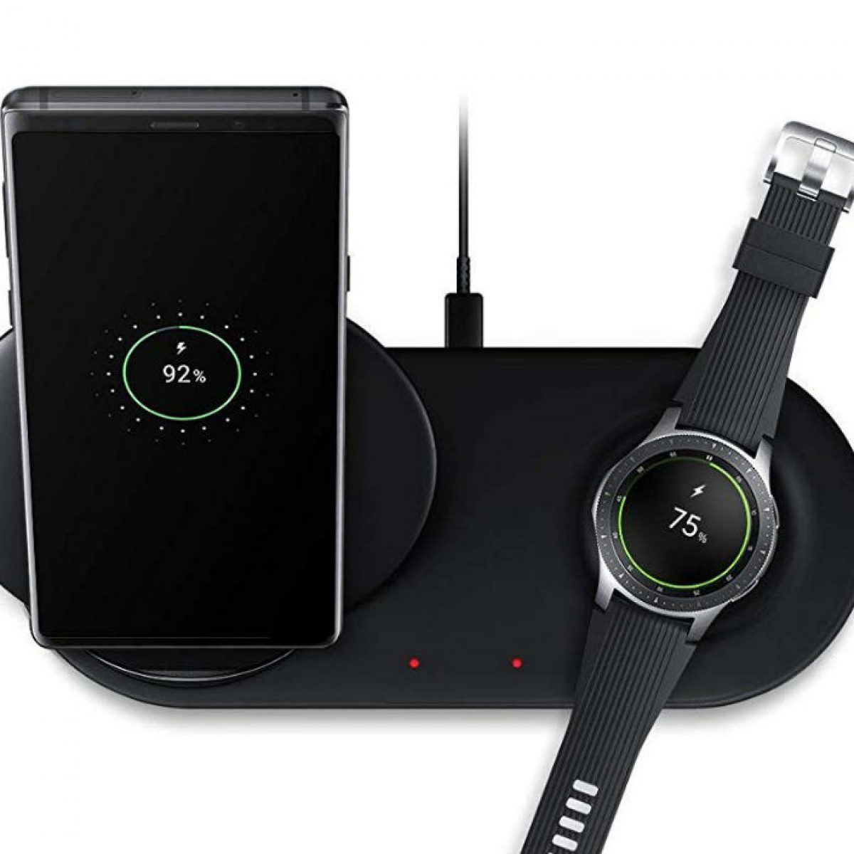 Galaxy watch беспроводная зарядка. Samsung Wireless Charger Duo Ep-n6100tbrgru. Беспроводное зарядное устройство Samsung Ep-n6100. Зарядная станция Samsung Ep-n6100.