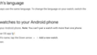 I Just Want to Pair Multiple Phones to My Wear OS Watch