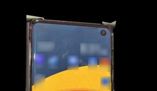 Actual Photo of Galaxy S10 Emerges, Hole Punch Notch and All