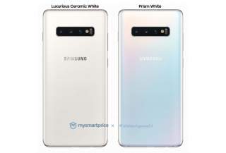 Our First Look at the Galaxy S10+ in Luxurious Ceramic White