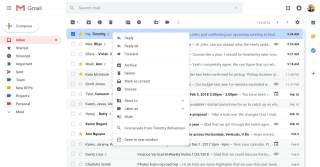 Right-Clicking in Gmail on Desktop Will Soon be Useful!