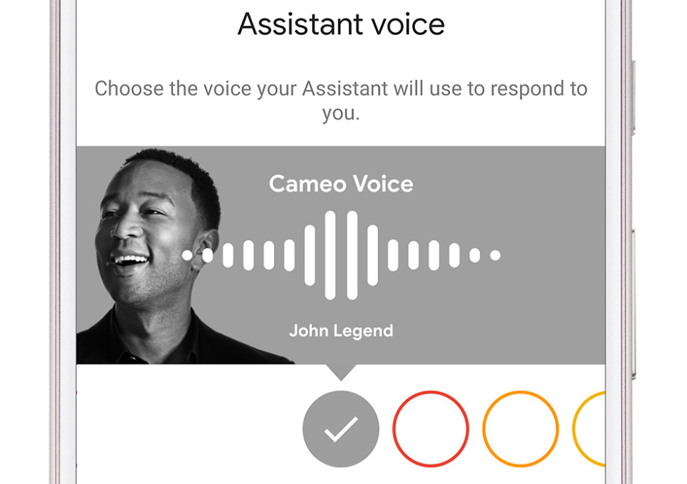 John Legend Google Assistant Voice
