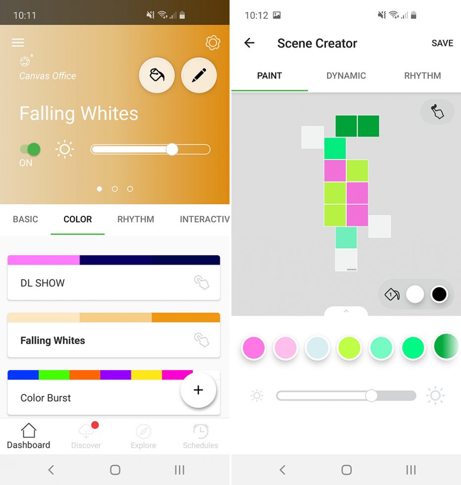 Nanoleaf Canvas App