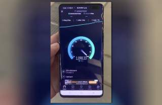 Here is Verizon’s 5G Network Downloading at Gigabit Speeds