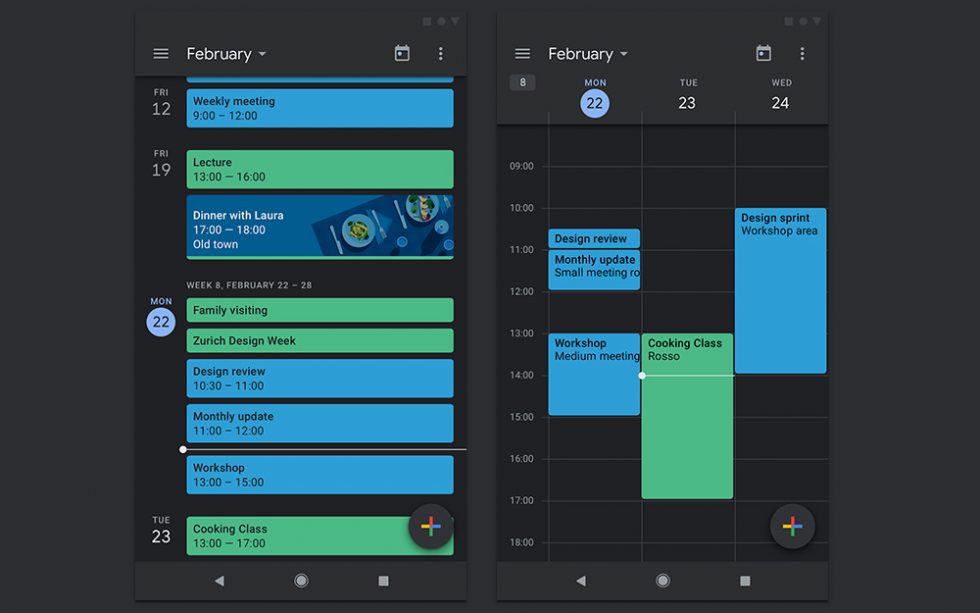 Dark Mode Google Calendar Customize and Print