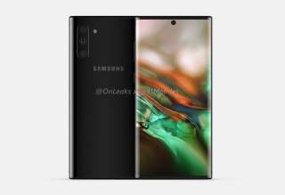 Galaxy Note 10 CAD Renders Detail Headphone Jack-Less, Centered Display Cutout Beast Phone