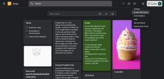 Google Keep on the Web Gets a Dark Mode