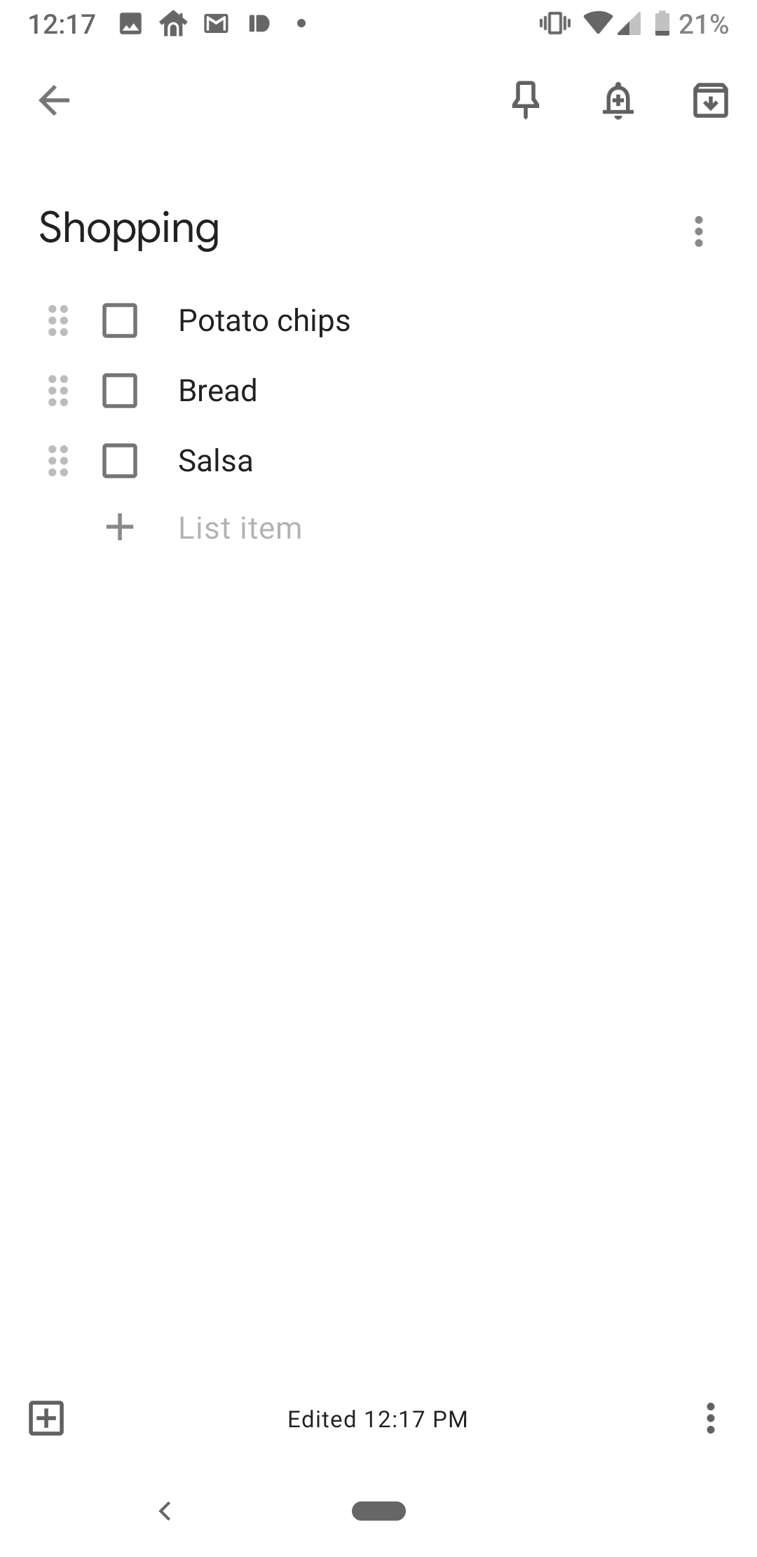 estropeado Directamente Foto Tip: If You Want to Use Google Keep for Shopping Lists, Add Items With  Voice Search