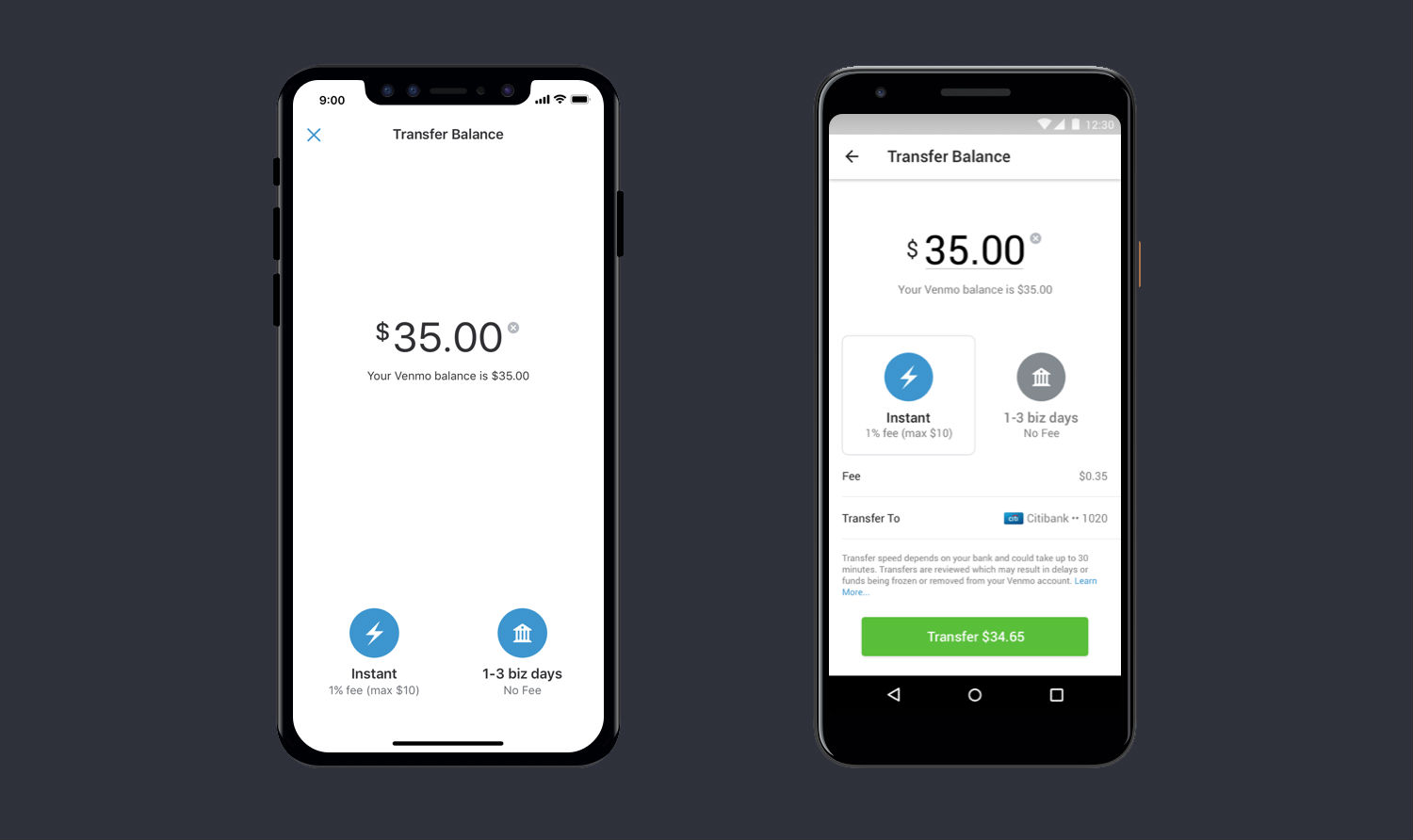 Venmo Can Now Instantly Transfer Funds to Linked Bank Accounts, Not Just Debit Cards