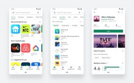 White Google Play