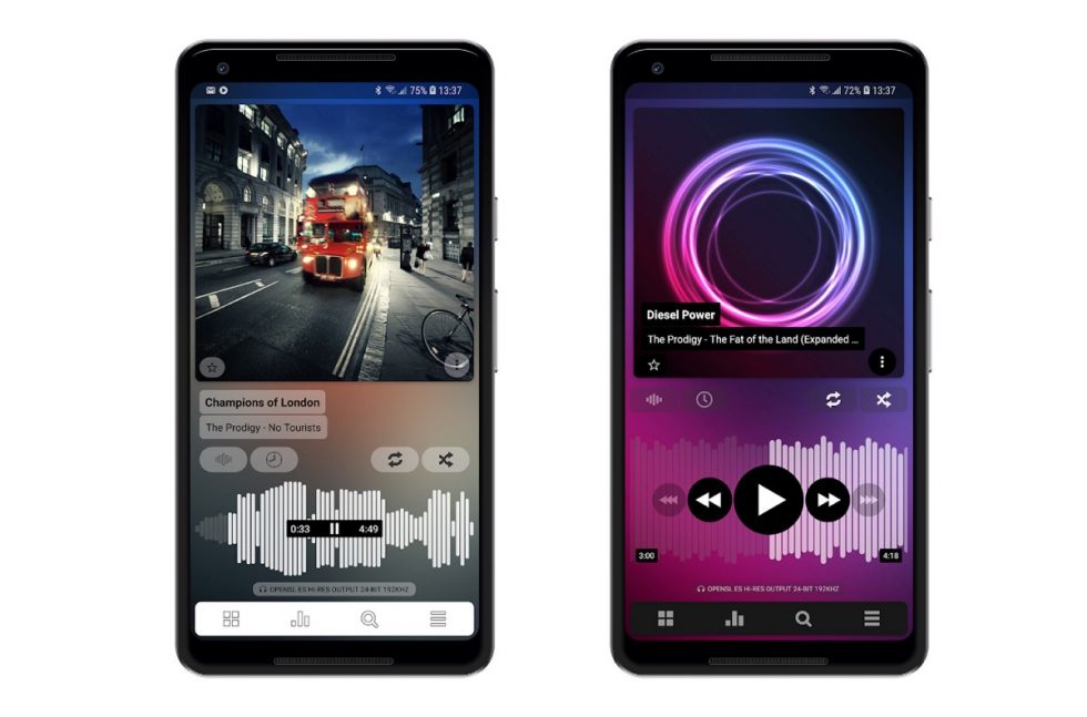 audio info in poweramp app audio info in poweramp app