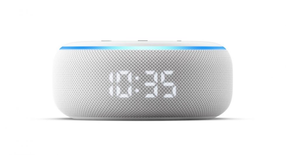 Amazon Echo Dot Clock