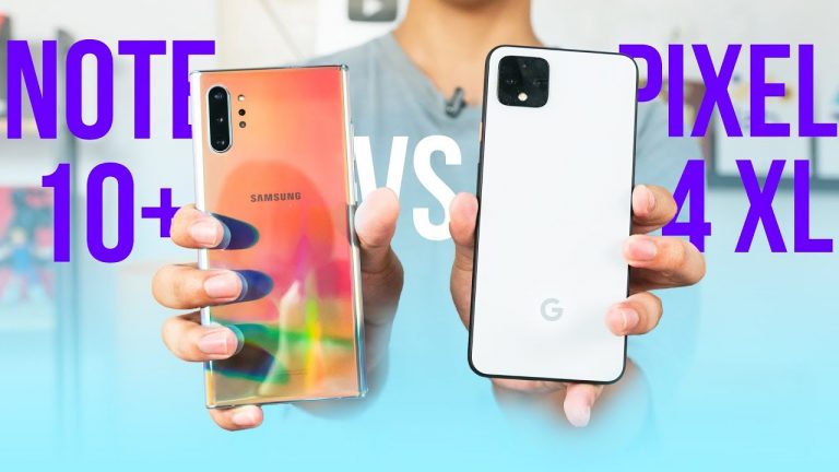 Pixel 4 XL Gets a Galaxy Note 10+ Comparison Already