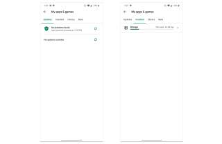 Google Play Updates Page has Gone Blank at the Moment for Some of Us (Updated: Fixed)