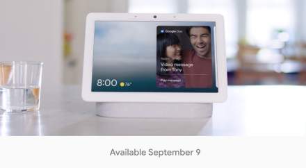 Nest Hub Max Definitely Arriving September 9