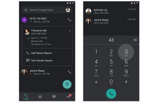 Google Voice Dark Theme is Here, Well, Rolling Out Slowly