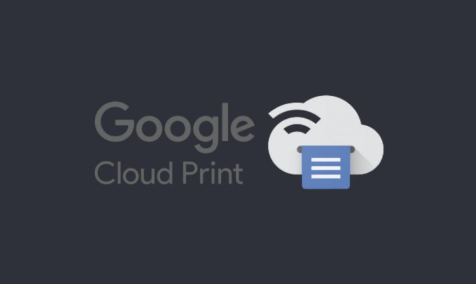 Google Cloud Print: Shutting Down December 2020