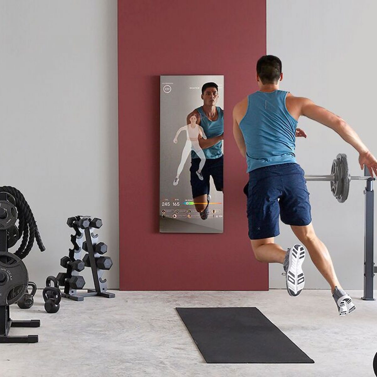 Launches Android App, At Home Mirror Workout