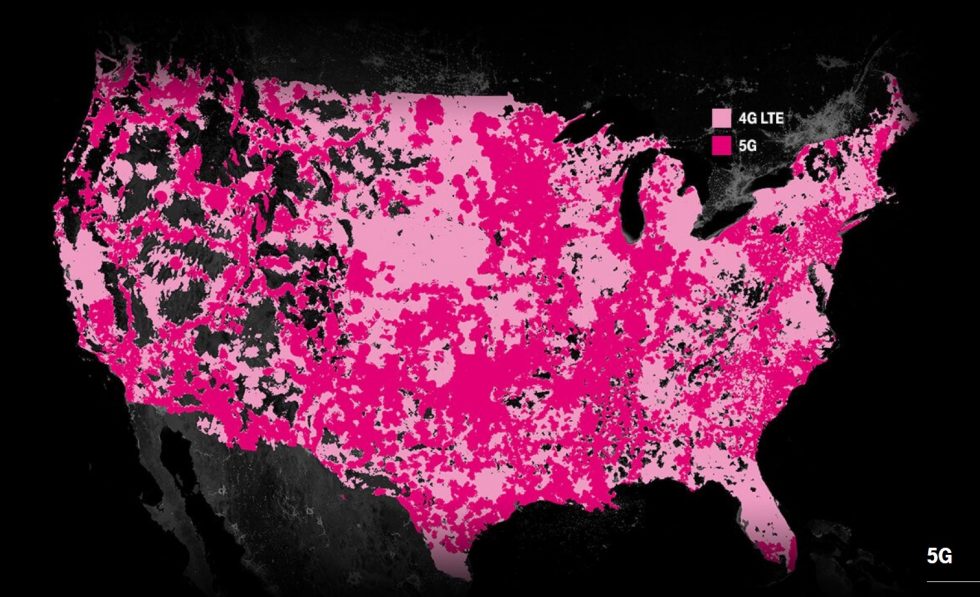 T-Mobile 5G Map