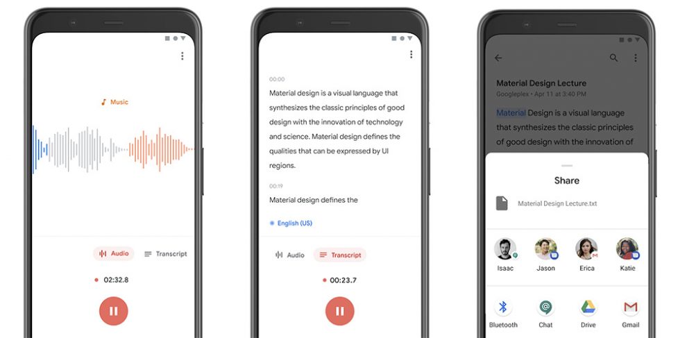 Google Recorder App