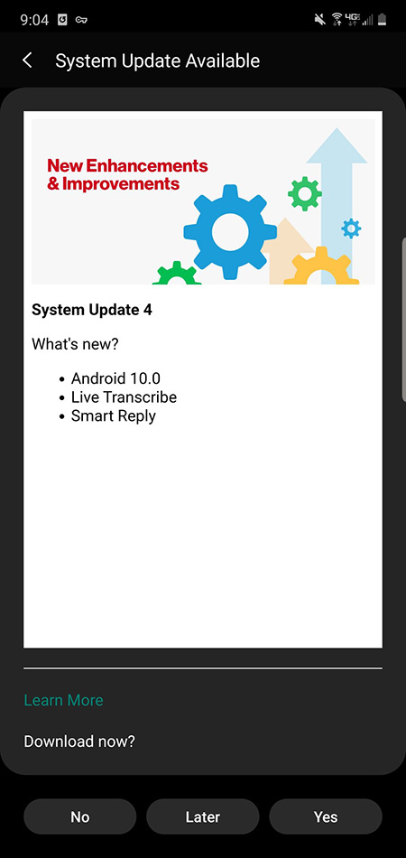 8 To Update 10 Note Android 8 To Update 10 Note Android