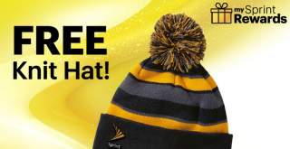 Sprint Handing Out Free Branded-Beanies to All Customers