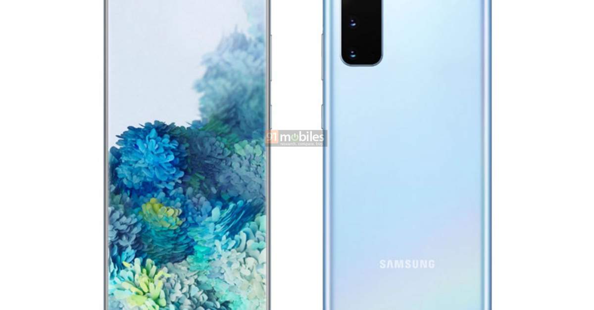 Galaxy S20's Newly Detailed Blue Color Option Looks Hot