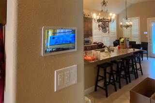 This Guy Put a Google Nest Hub Max in His Wall