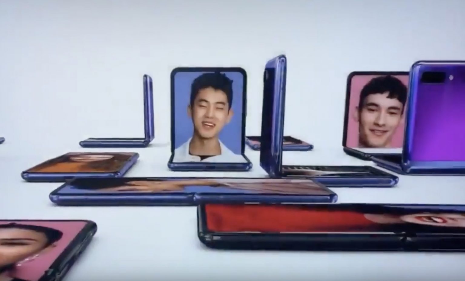 Here is Samsung's Next Foldable Flip Phone in an Early Commercial