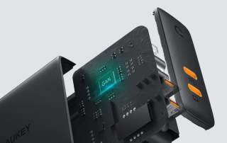 DEAL: AUKEY 63W Dual USB-C Port GaN Power Wall Charger for $28 (Down From $40)