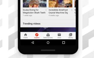 Trending Tab in YouTube App is Now the Explore Tab