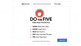 Google COVID-19 Website