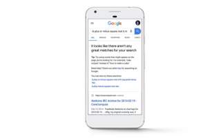 Google Search Starts Telling You If That Search Query Sucked