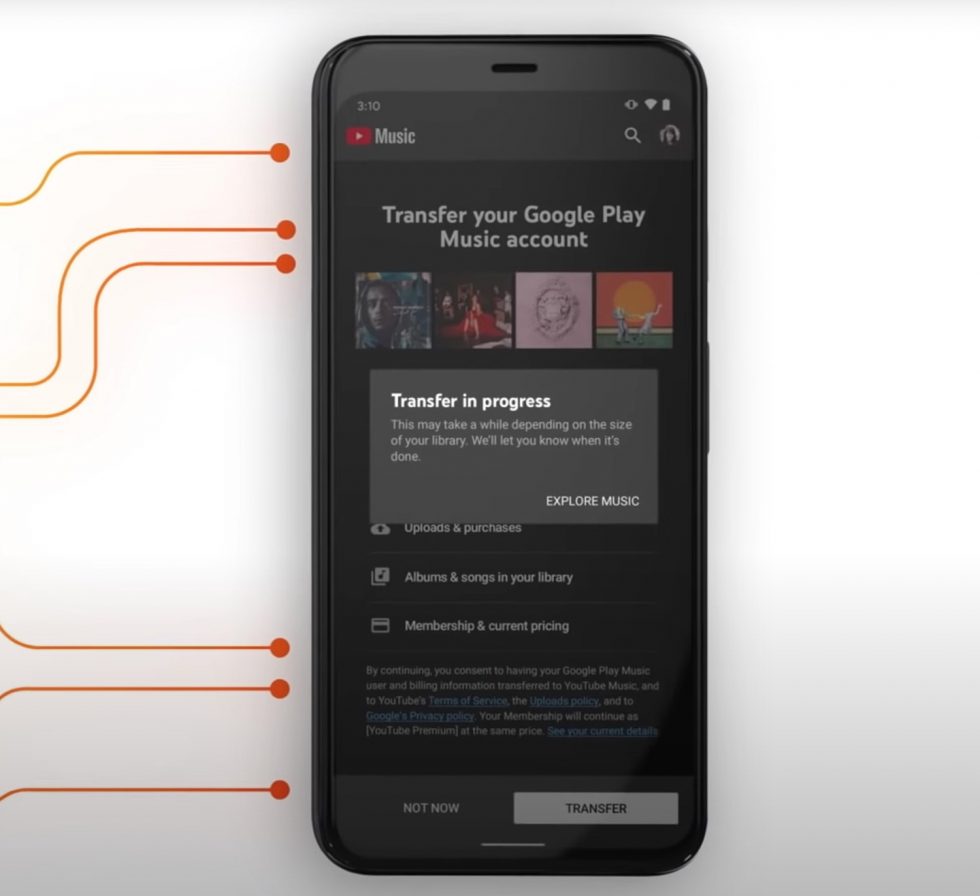 Google Play Music Transfer