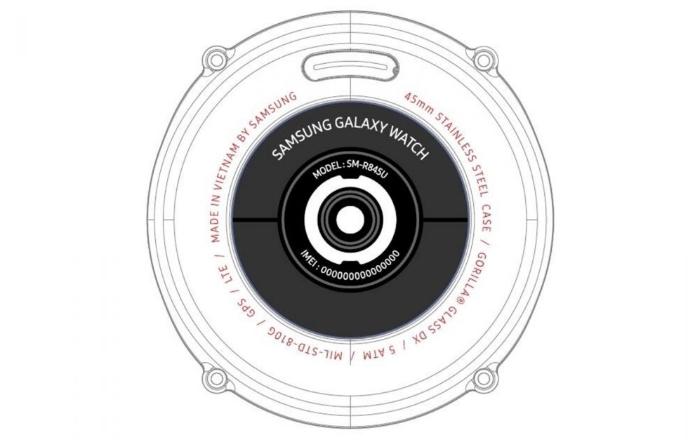 Samsung New Galaxy Watch FCC