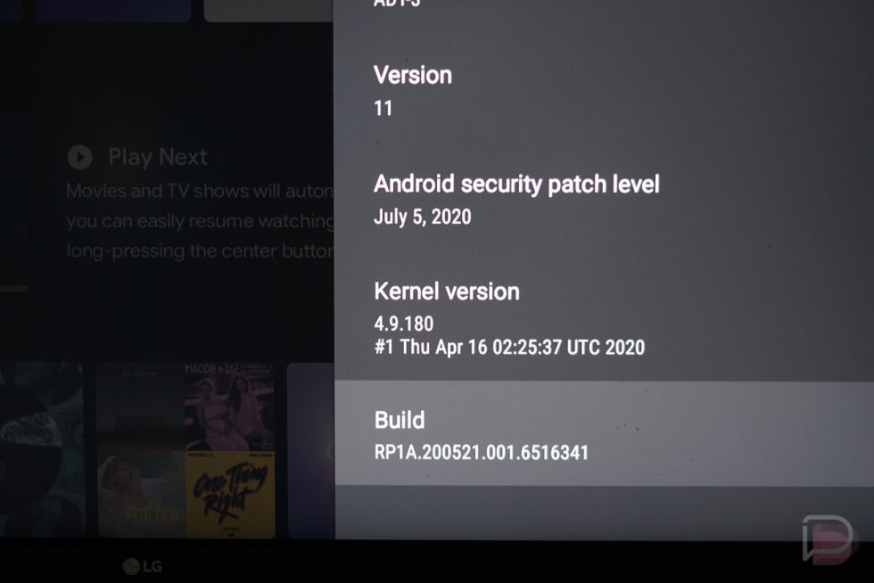 Android 11 Android TV