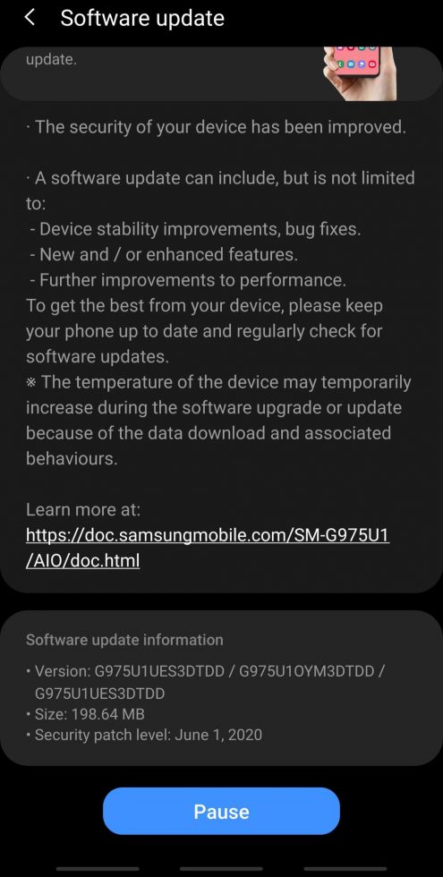 S10 June Update